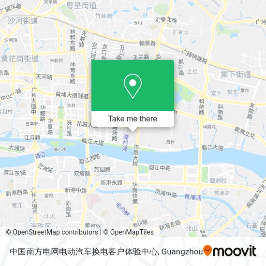 中国南方电网电动汽车换电客户体验中心 map