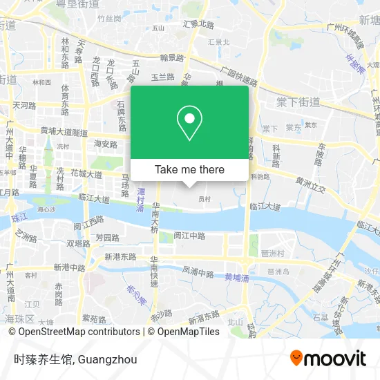 时臻养生馆 map