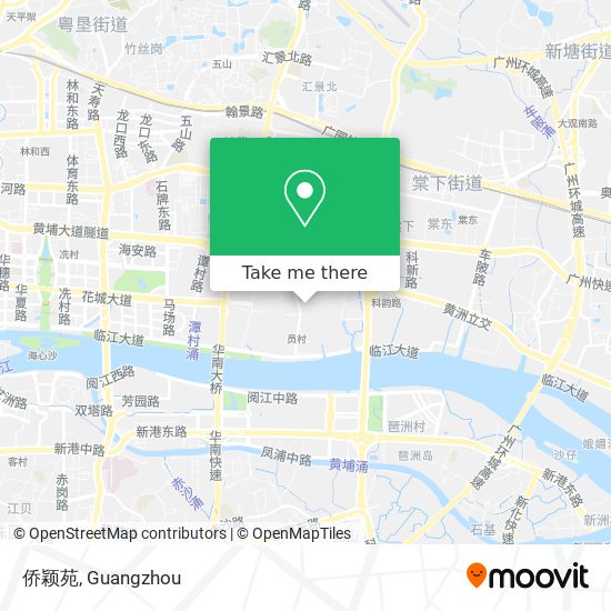 侨颖苑 map