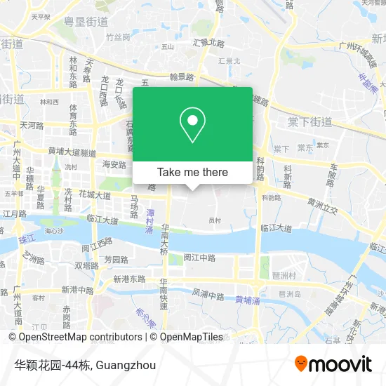 华颖花园-44栋 map