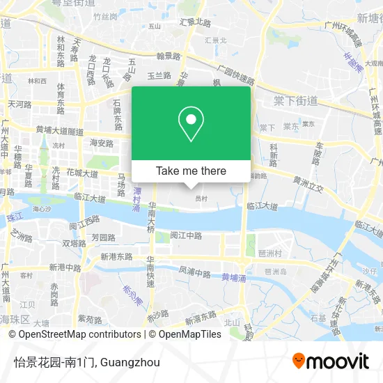 怡景花园-南1门 map