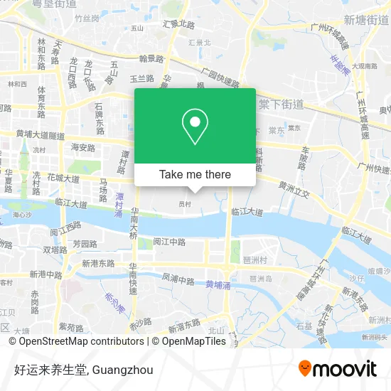 好运来养生堂 map
