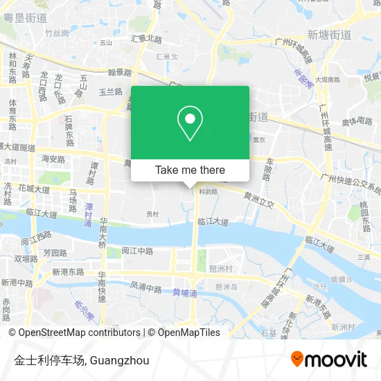 金士利停车场 map