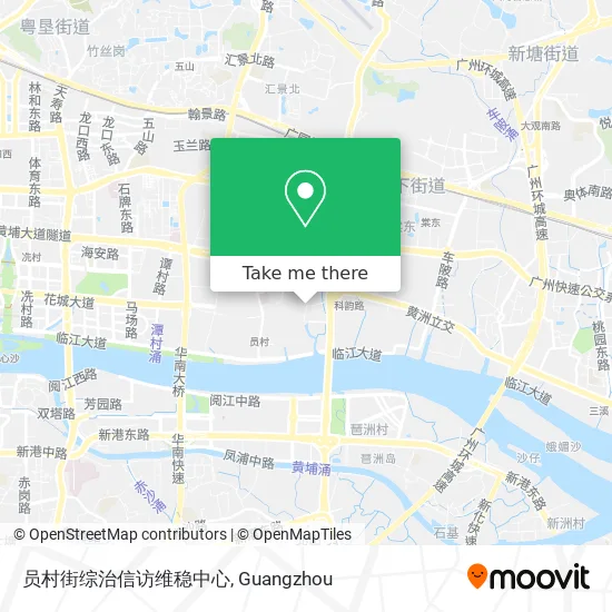 员村街综治信访维稳中心 map