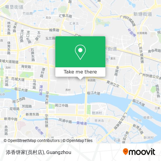 添香饼家(员村店) map