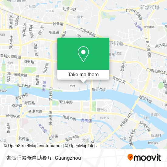 素满香素食自助餐厅 map