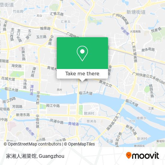 家湘人湘菜馆 map