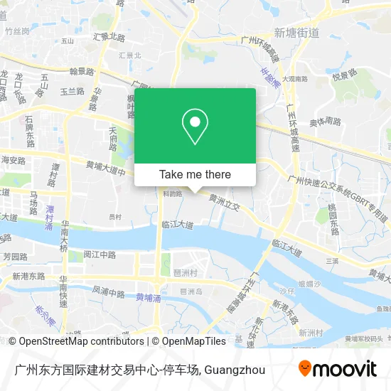 广州东方国际建材交易中心-停车场 map