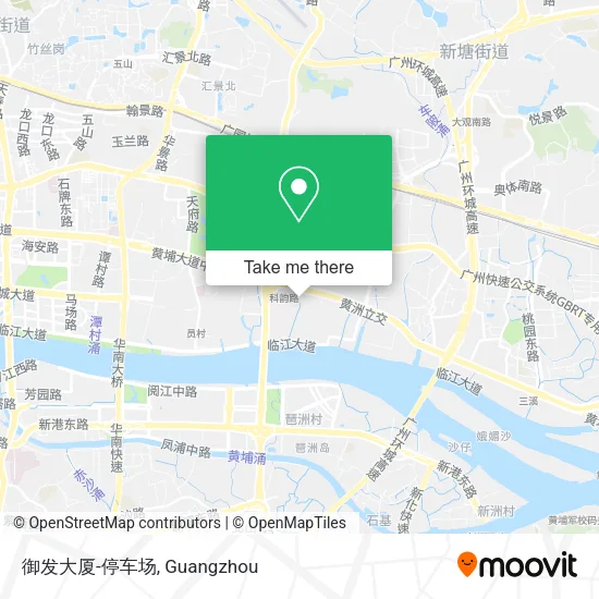 御发大厦-停车场 map