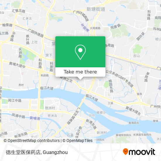德生堂医保药店 map