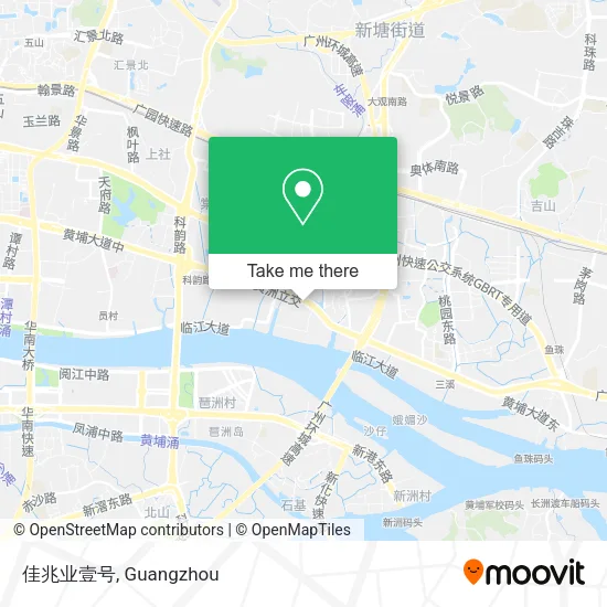 佳兆业壹号 map