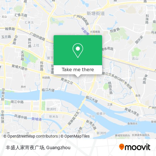 丰盛人家宵夜广场 map