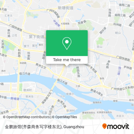 金鹏旅馆(齐森商务写字楼东北) map