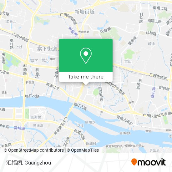 汇福阁 map