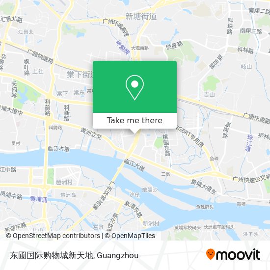 东圃国际购物城新天地 map