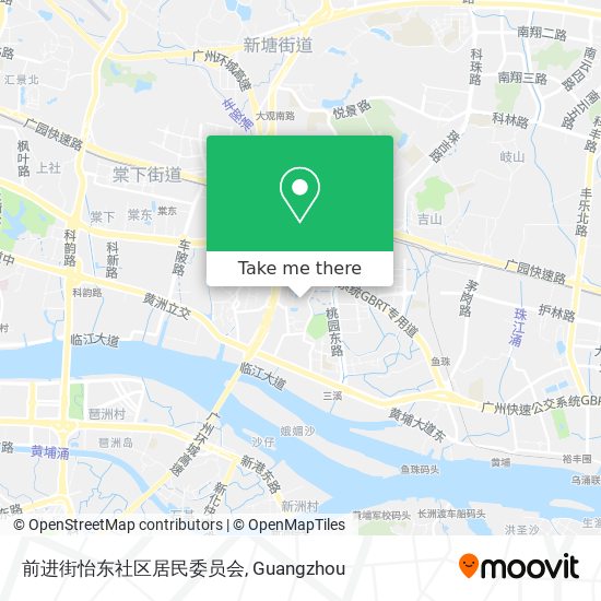 前进街怡东社区居民委员会 map