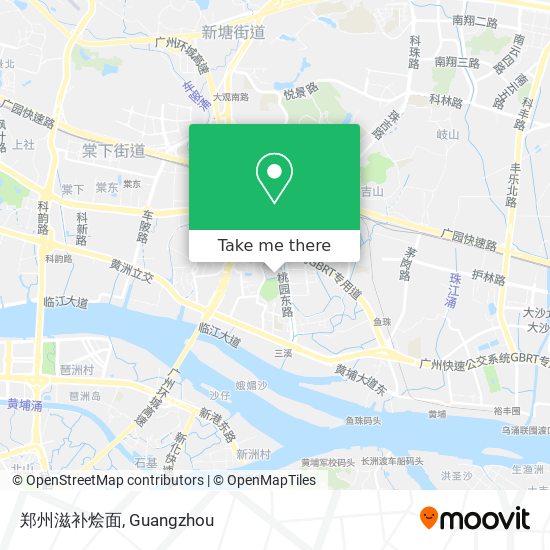郑州滋补烩面 map