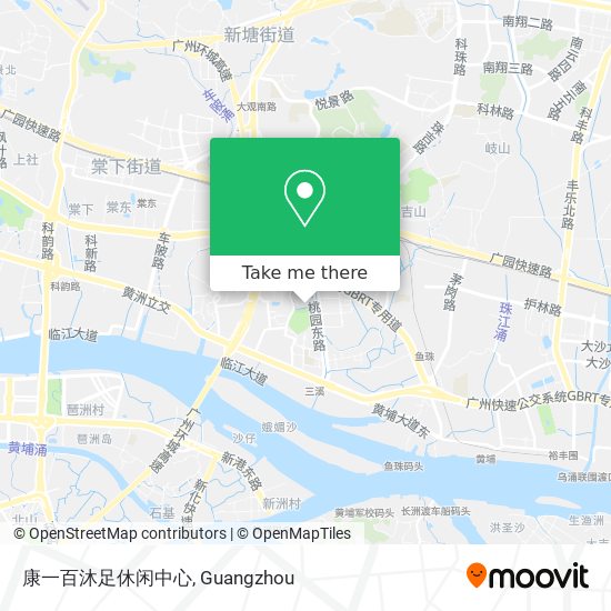 康一百沐足休闲中心 map