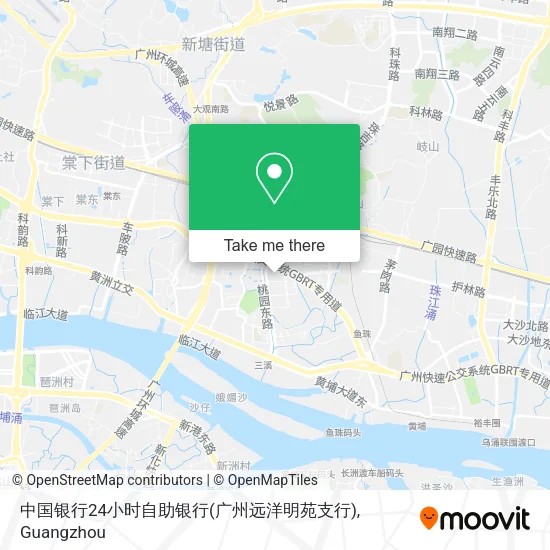中国银行24小时自助银行(广州远洋明苑支行) map