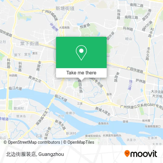 北边街服装店 map