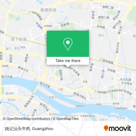 姚记汕头牛肉 map