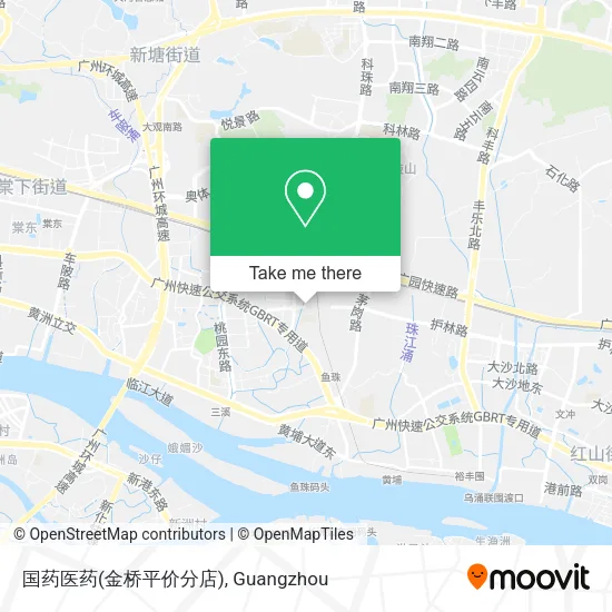 国药医药(金桥平价分店) map