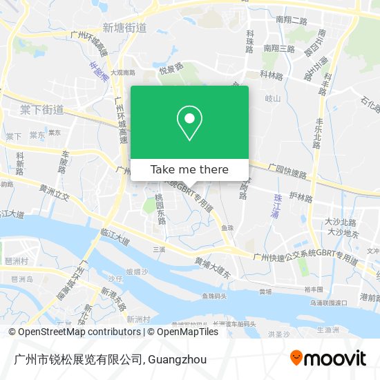 广州市锐松展览有限公司 map