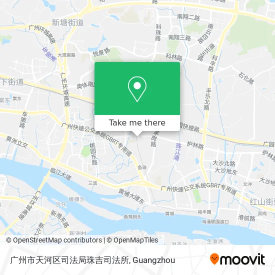 广州市天河区司法局珠吉司法所 map