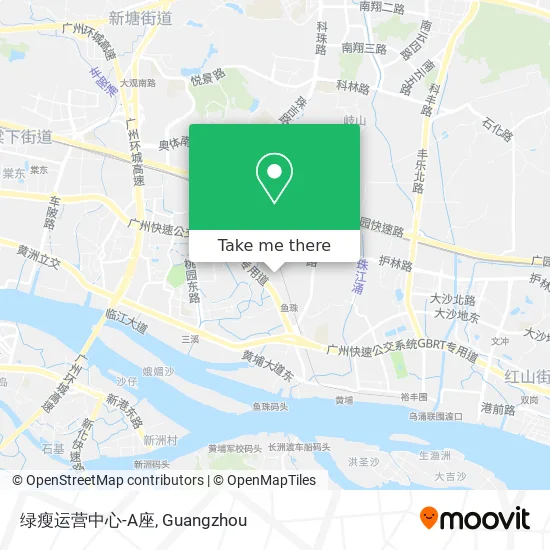 绿瘦运营中心-A座 map