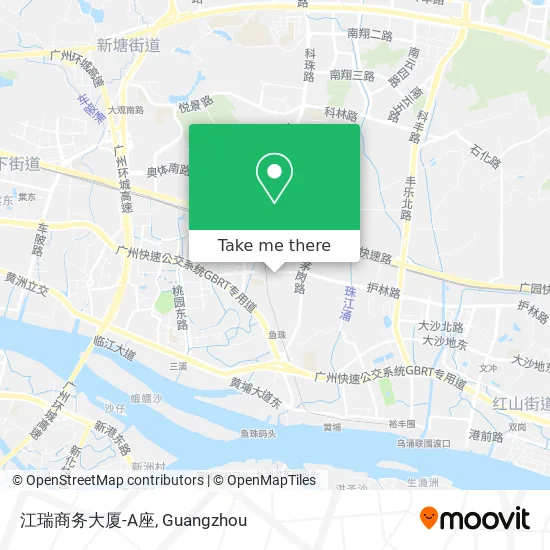 江瑞商务大厦-A座 map