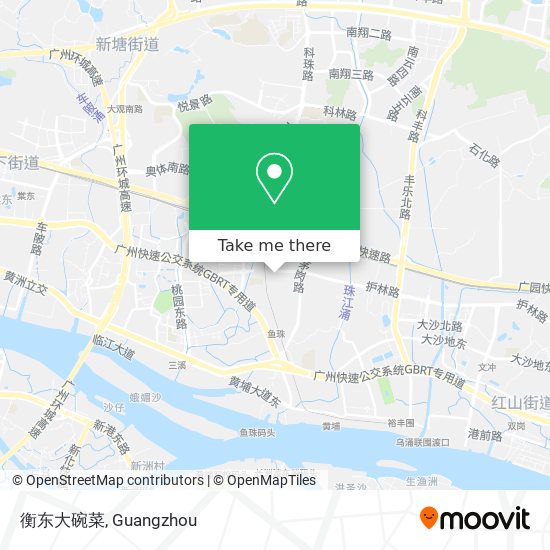 衡东大碗菜 map