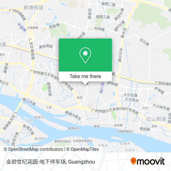 金碧世纪花园-地下停车场 map