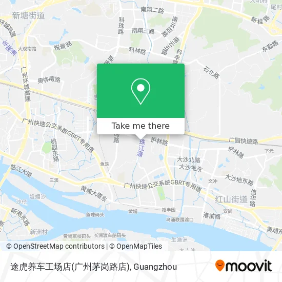 途虎养车工场店(广州茅岗路店) map