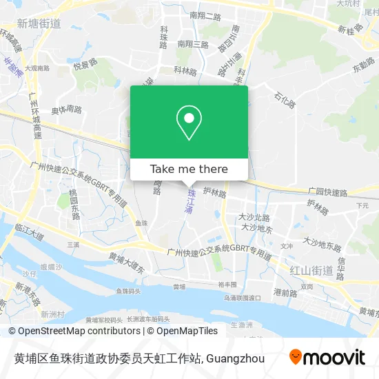 黄埔区鱼珠街道政协委员天虹工作站 map