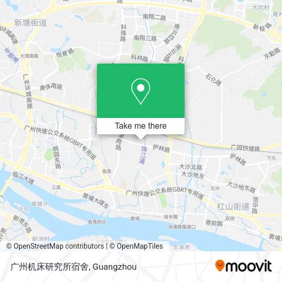 广州机床研究所宿舍 map
