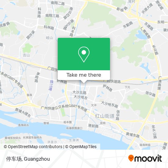 停车场 map