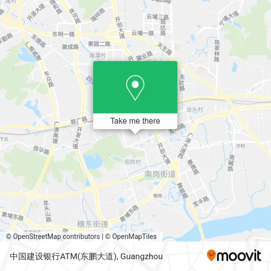 中国建设银行ATM(东鹏大道) map