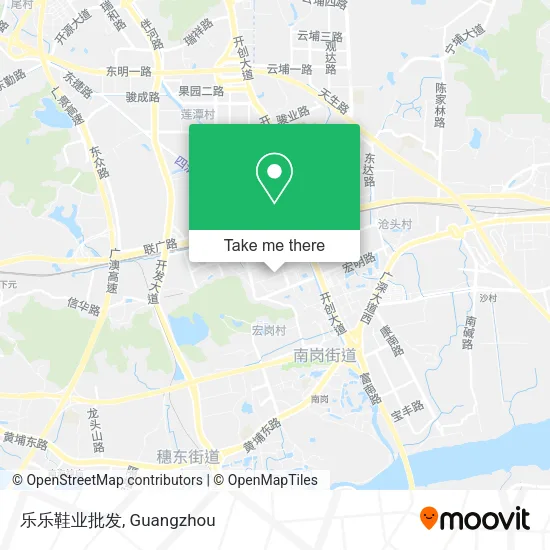 乐乐鞋业批发 map