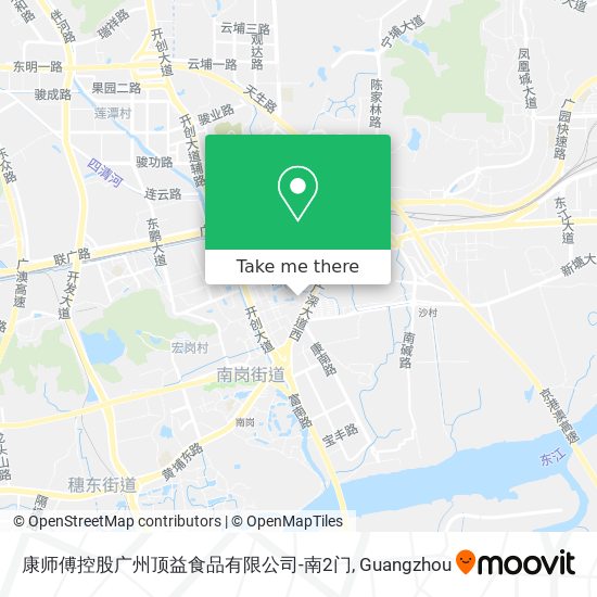 康师傅控股广州顶益食品有限公司-南2门 map