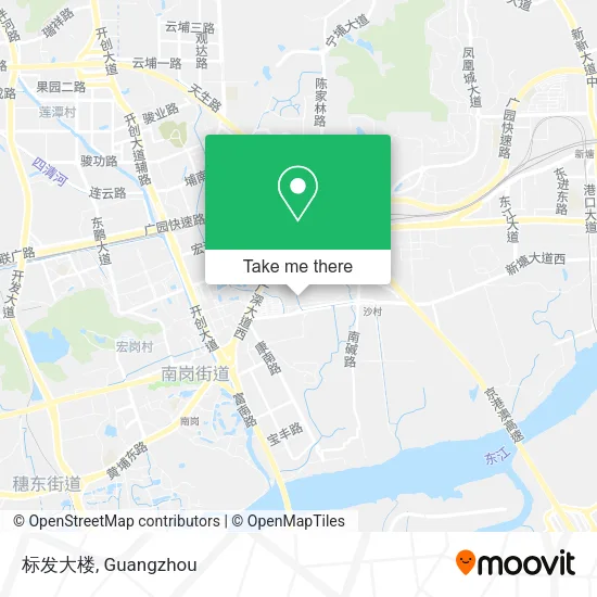 标发大楼 map
