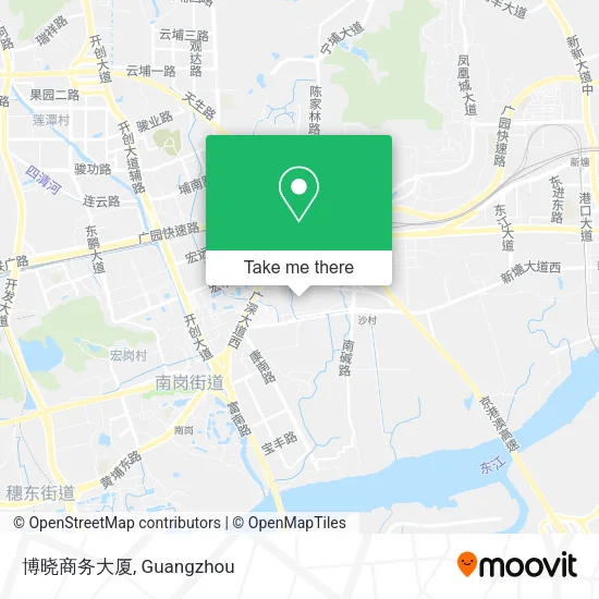 博晓商务大厦 map