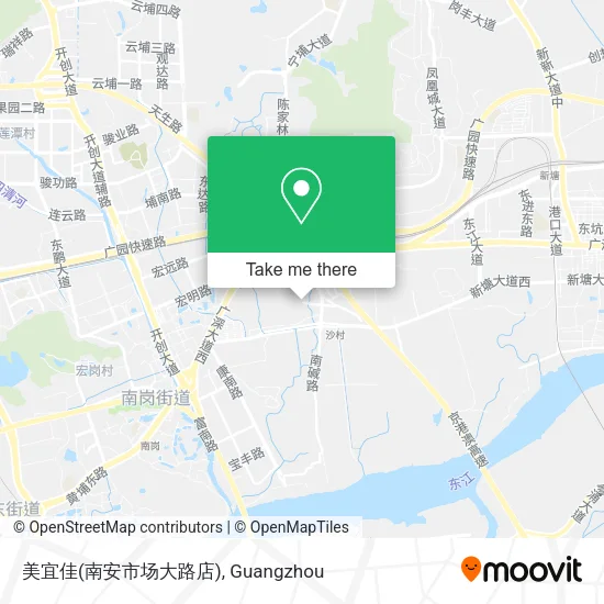 美宜佳(南安市场大路店) map