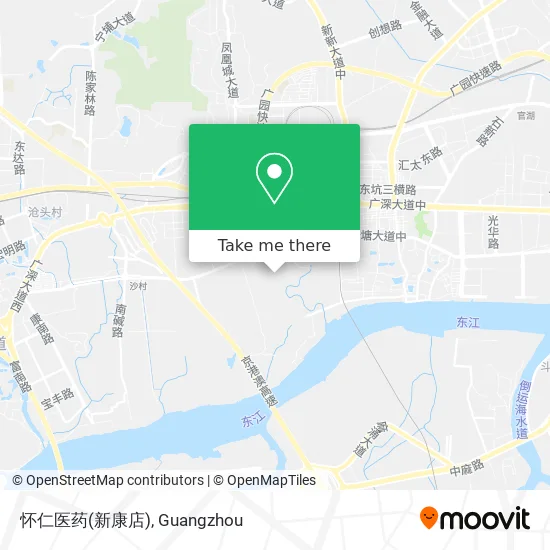 怀仁医药(新康店) map