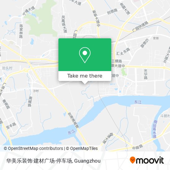 华美乐装饰·建材广场-停车场 map