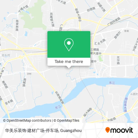 华美乐装饰·建材广场-停车场 map