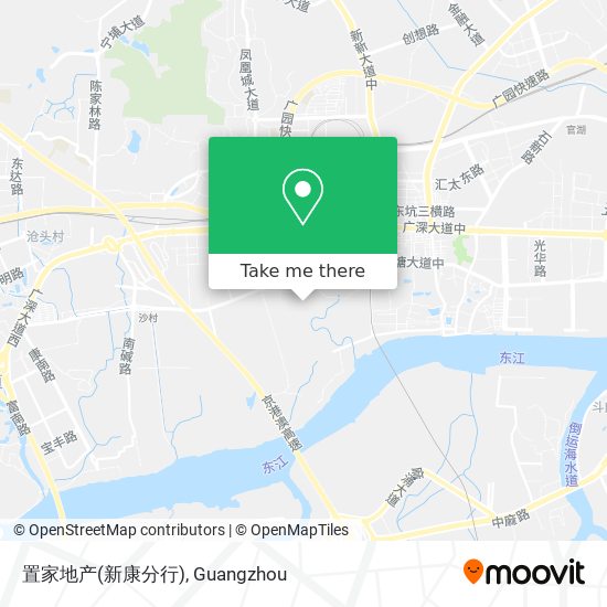 置家地产(新康分行) map