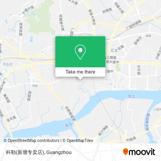 科勒(新塘专卖店) map