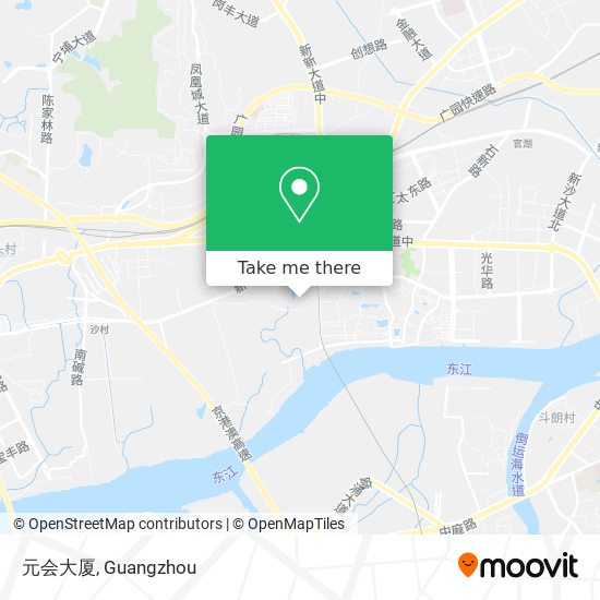 元会大厦 map
