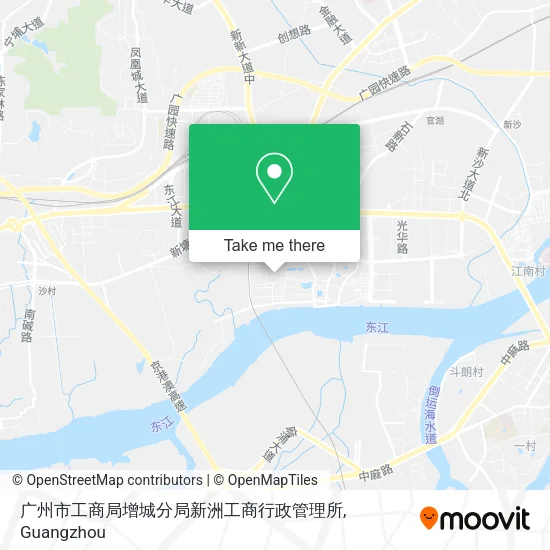 广州市工商局增城分局新洲工商行政管理所 map