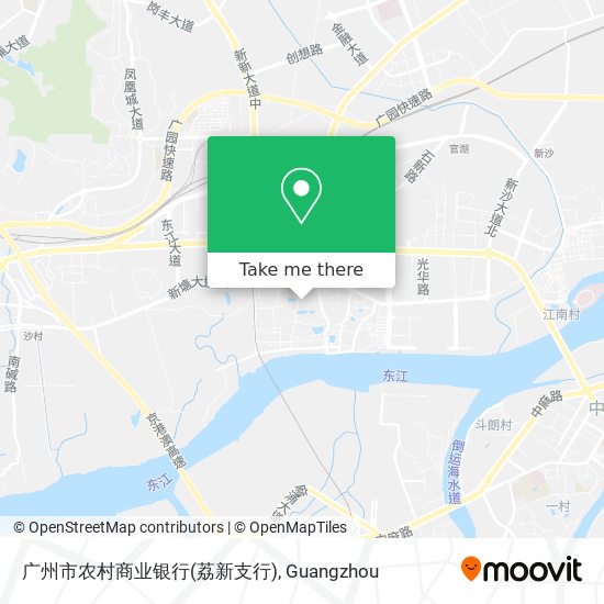 广州市农村商业银行(荔新支行) map